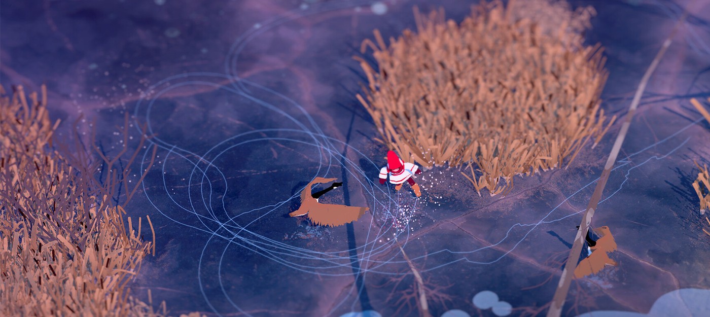 A lost child on ice – charming indie game North Shore lets you explore frozen waterways on skates