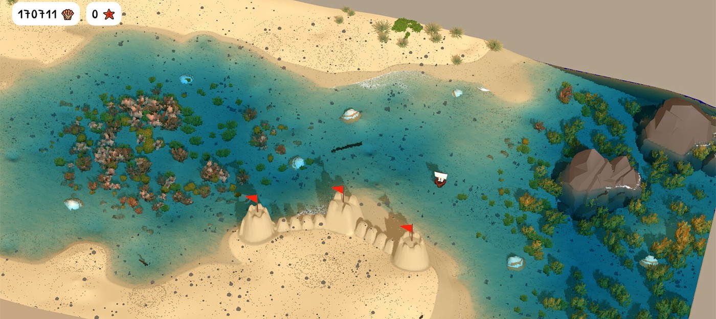 Sand physics and ocean waves: indie game Sandcastle lets you build castles by the sea