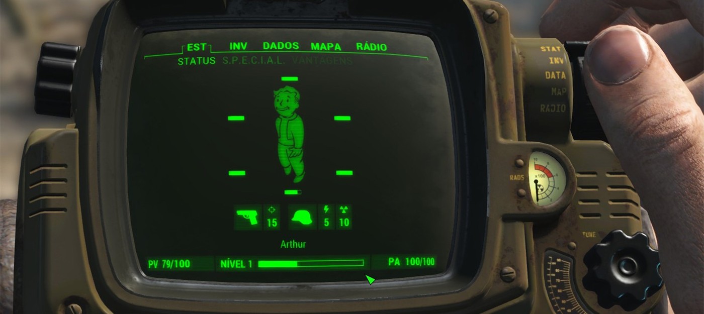 Fallout player uses a macropad to control Pip-Boy and it actually looks pretty cool