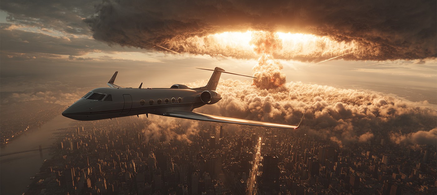 An artist built a website that predicts the apocalypse based on billionaire private jet activity
