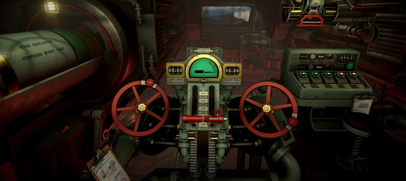 IRON NEST lets you manually operate a 5,000-ton artillery turret in alternate-history 1920s Spain