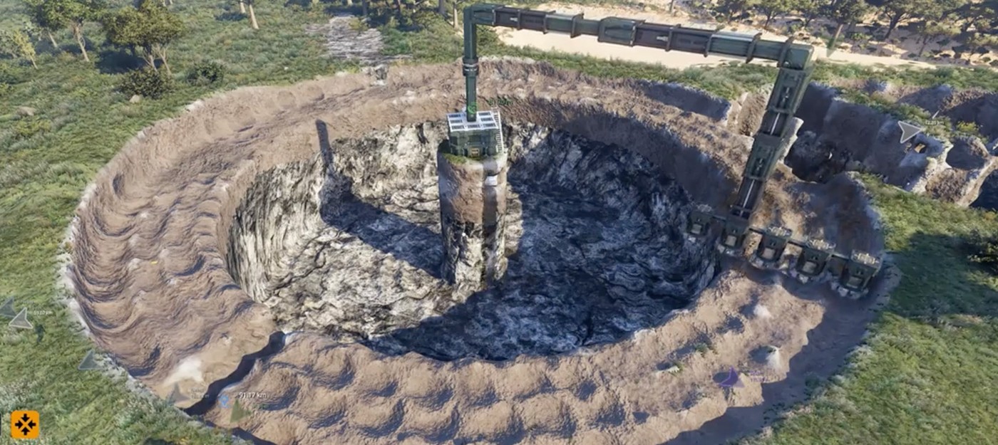 Space Engineers 2 player created a giant automatic quarry that yields 560 thousand iron in three hours of work