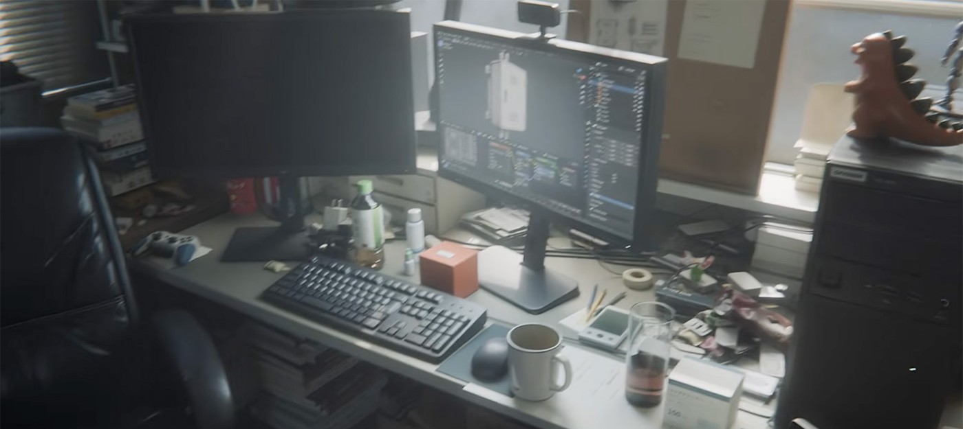 Japanese 3D artist used two AI models to create a room in Unreal Engine 5 without ever opening Blender
