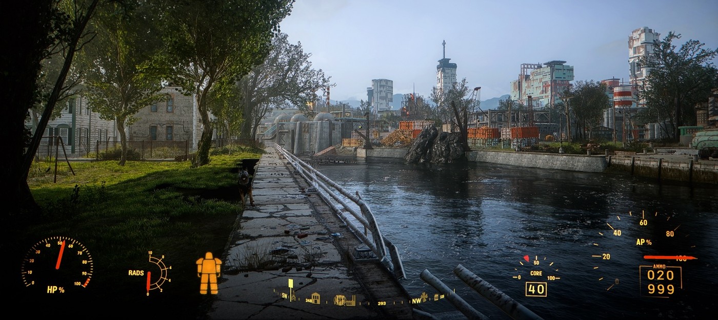 Fallout 4 fan shows sunny screenshot with modern graphics that took several hundred mods and an RTX 5090