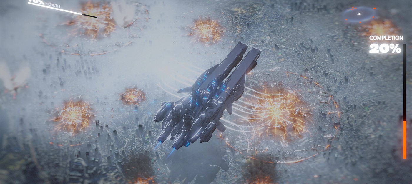 Solo developer creates unusual strategy about city-sized flying battleship