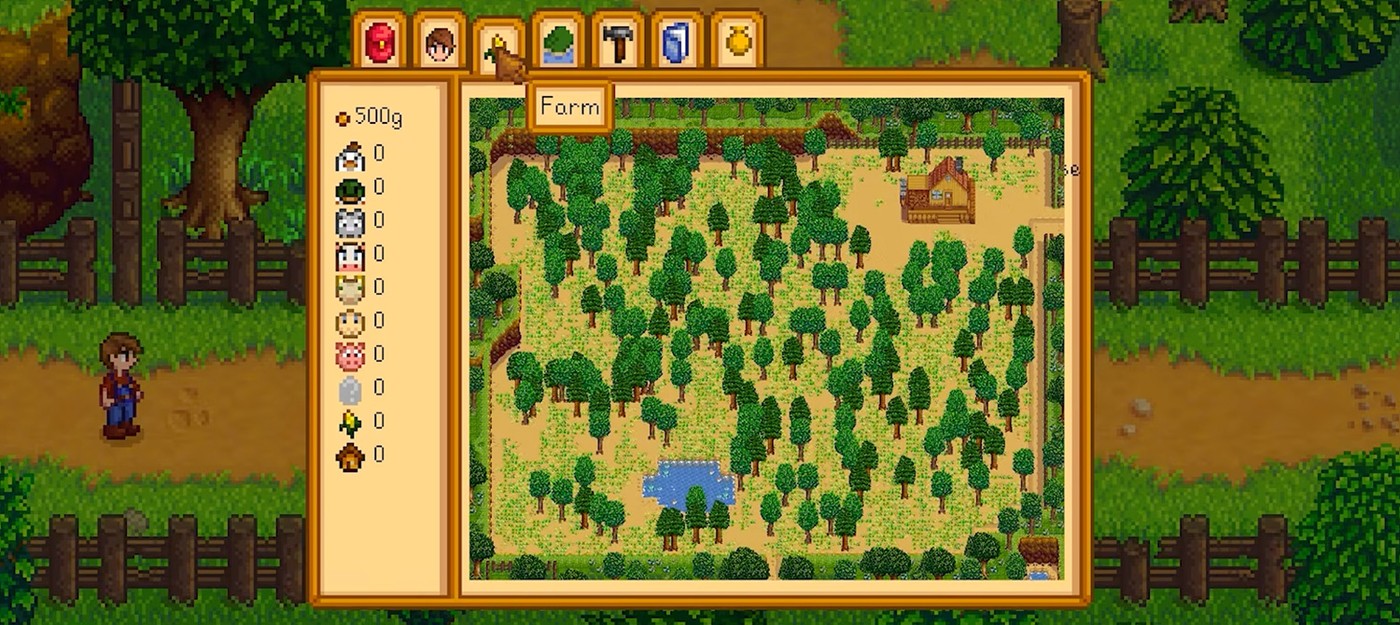 Stardew Valley creator revealed a cut farm map and expects fans to be upset about it
