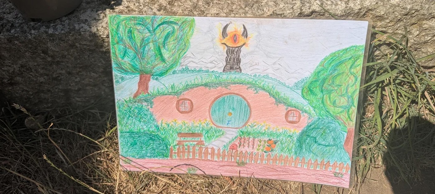 Fans bring drawings and other works to Tolkien's grave in Oxford – it has turned into a place of pilgrimage for fans