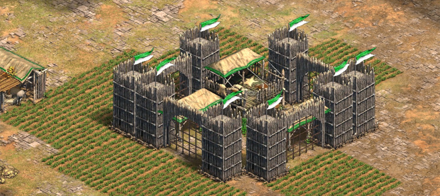 Age of Empires 2 newcomer's idea to build gates around the town center was mocked