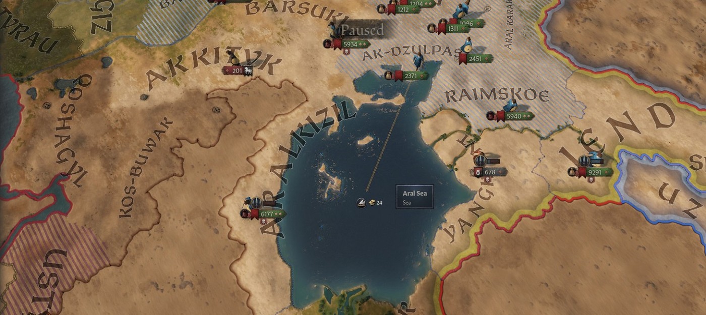 A Crusader Kings 3 player complained that the Aral Sea is too big – and got a lecture on the USSR and the Mongols in response