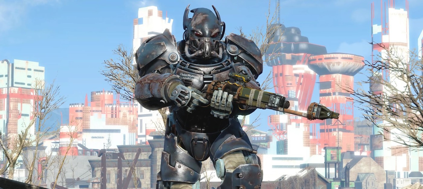 Legendary power armor from Fallout: Tactics appears in Fallout 4