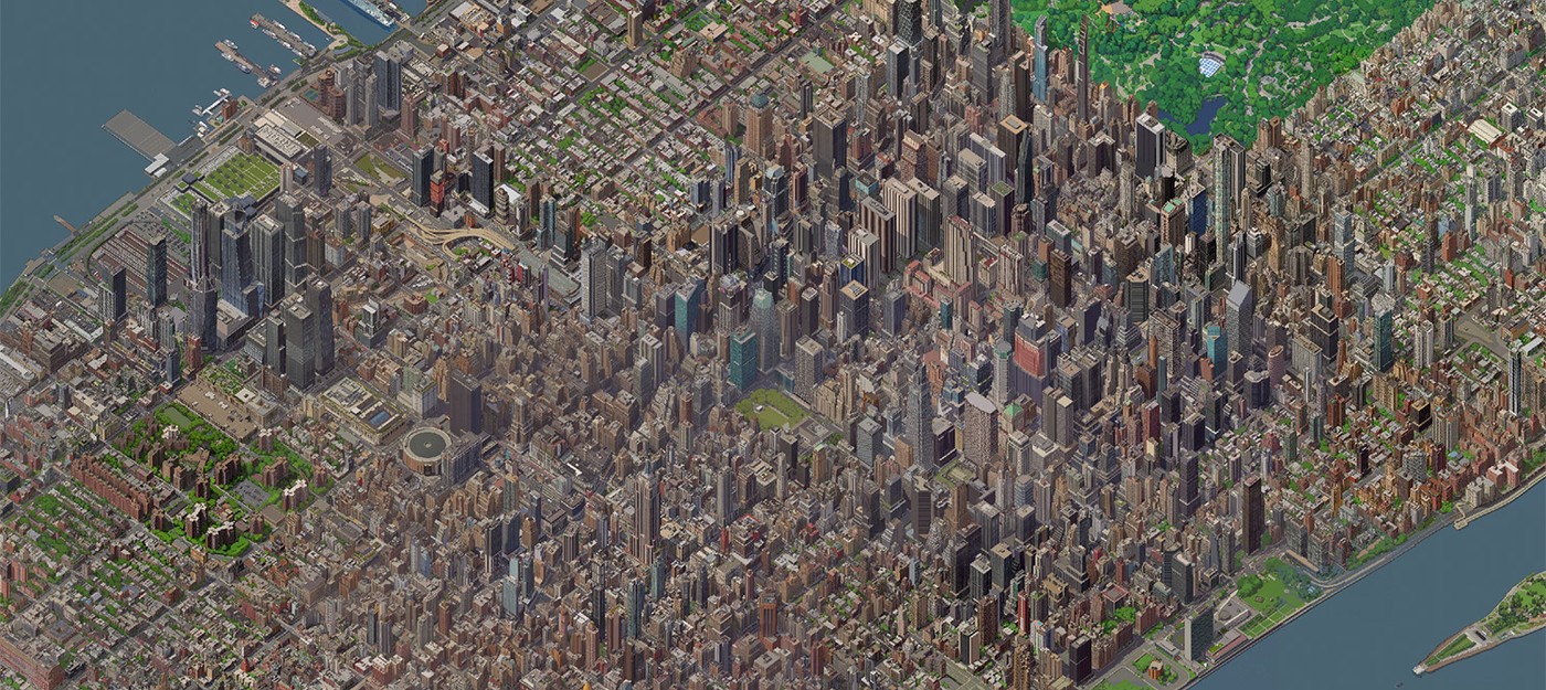 Developer creates massive isometric pixel-art map of New York City entirely with AI