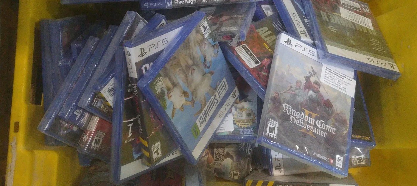 Amazon destroys hundreds of sealed PS5 discs because nobody is buying them