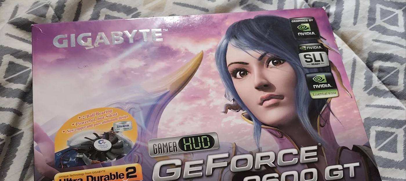Gamers fondly remember a 2008 graphics card with an anime girl on the box