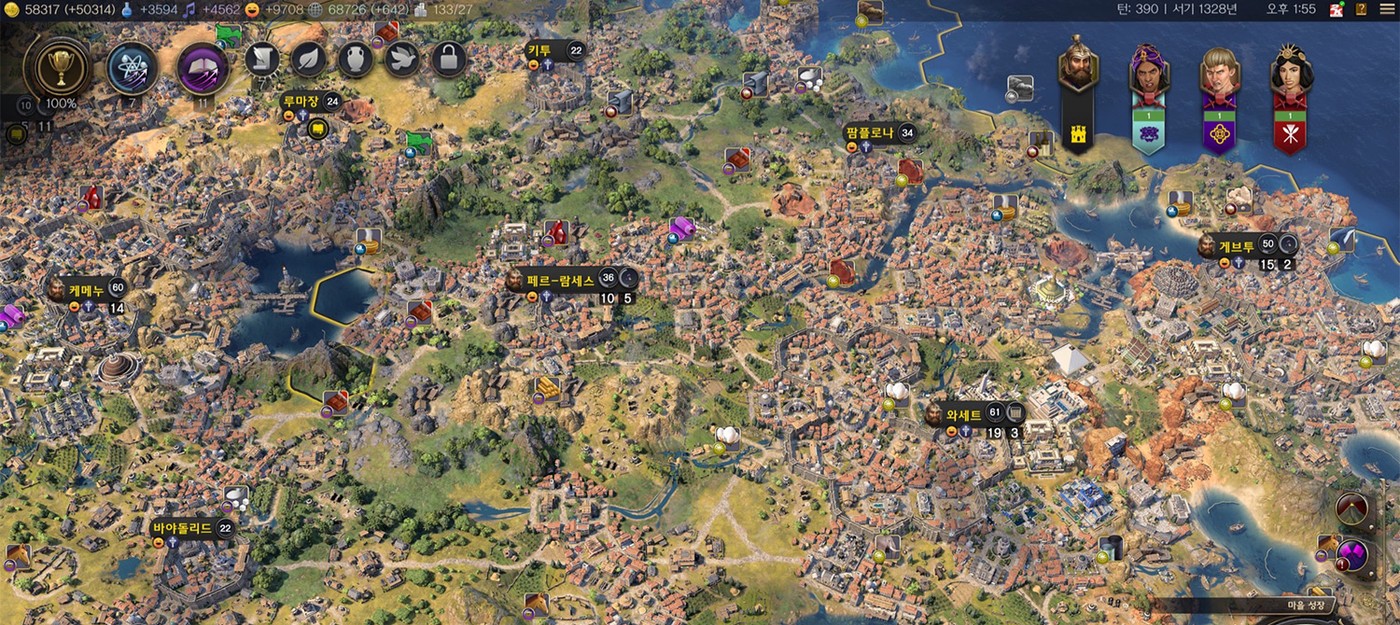 Civilization 7 player builds every Wonder and generates 50,000 gold per turn