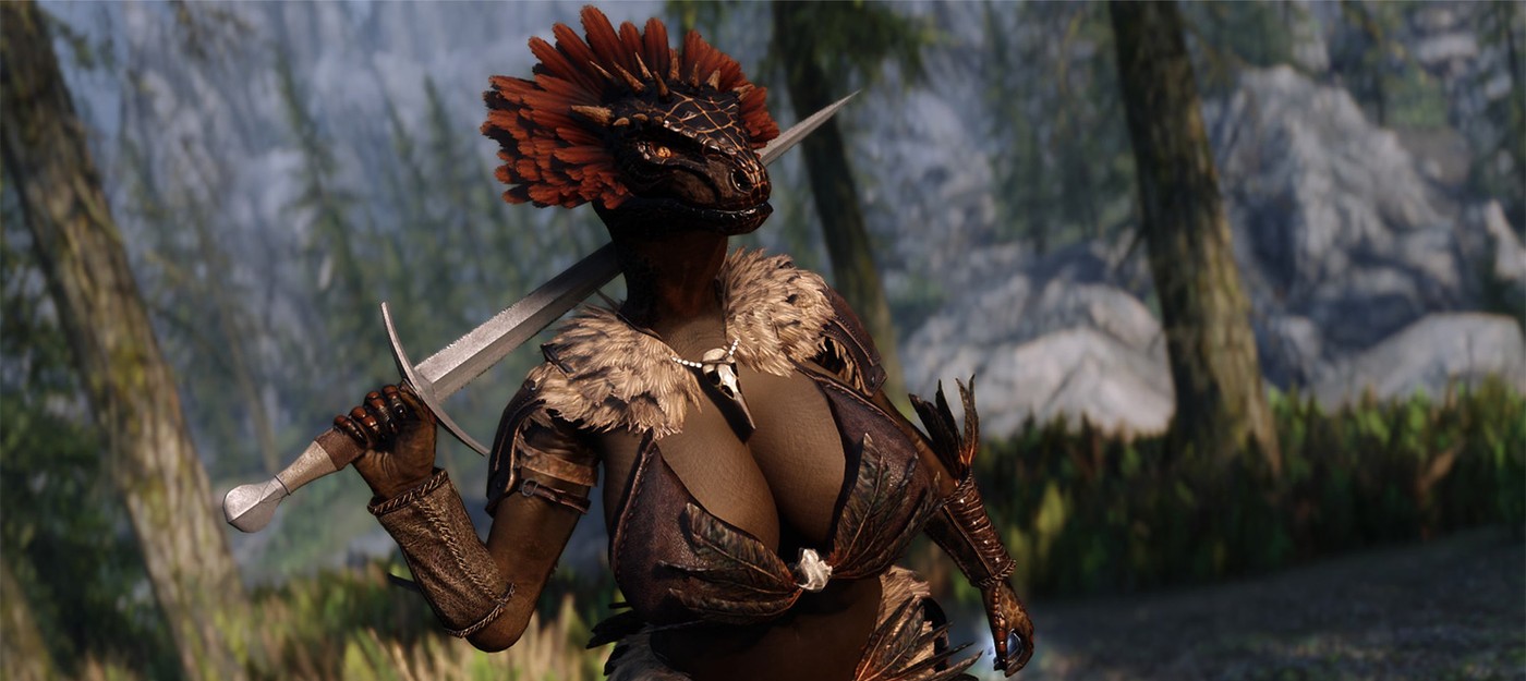 Skyrim player reopens The Elder Scrolls fans' oldest wound – why do female Argonians have breasts?