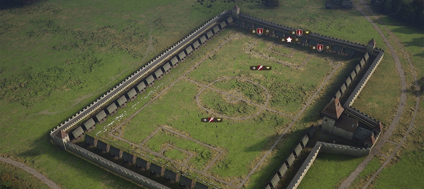 Manor Lords player builds football stadium, surprising even the game's creator