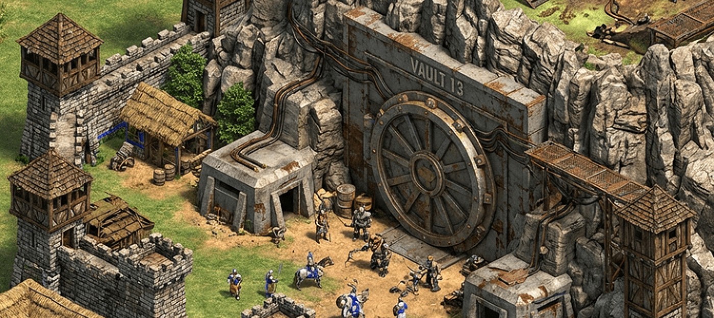 Age of Empires 2 fan presents AI-generated concept for post-apocalyptic Fallout mod