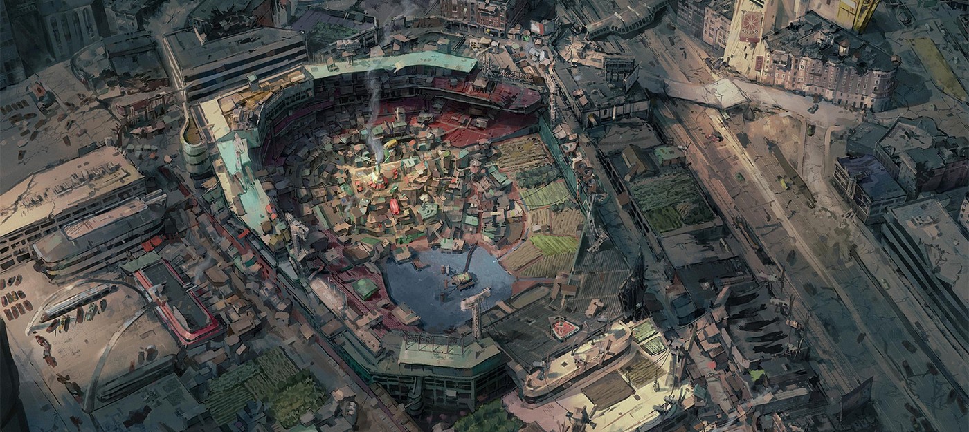 Artist reimagines Diamond City from Fallout 4 in realistic scale with developed surrounding streets