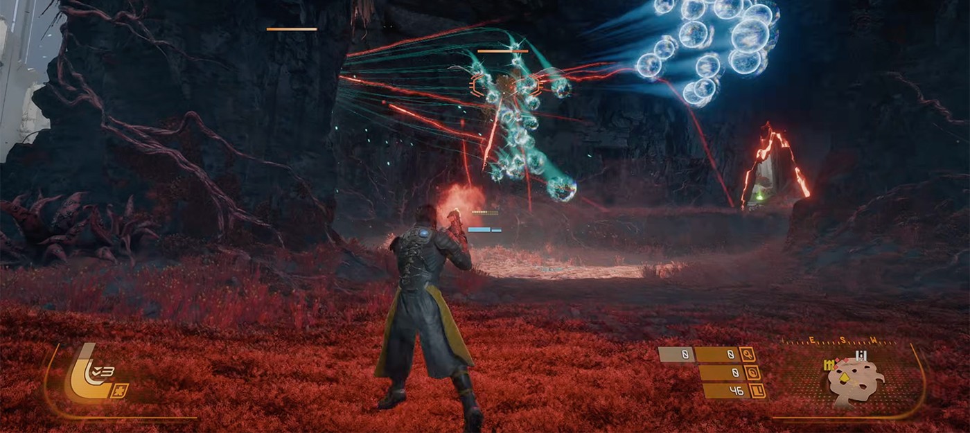 Housemarque reveals new Saros gameplay with eclipse system and biome teleportation