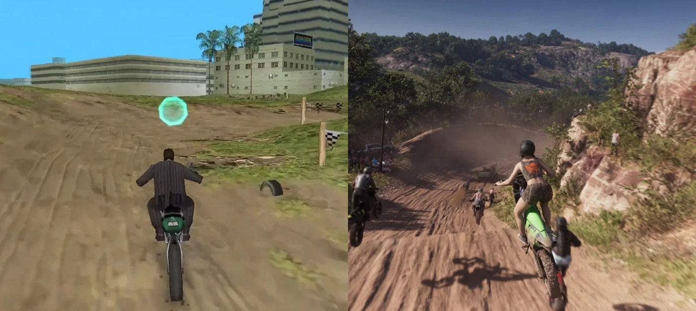 26 screenshots of GTA 6 and GTA Vice City show how the city has changed over 24 years