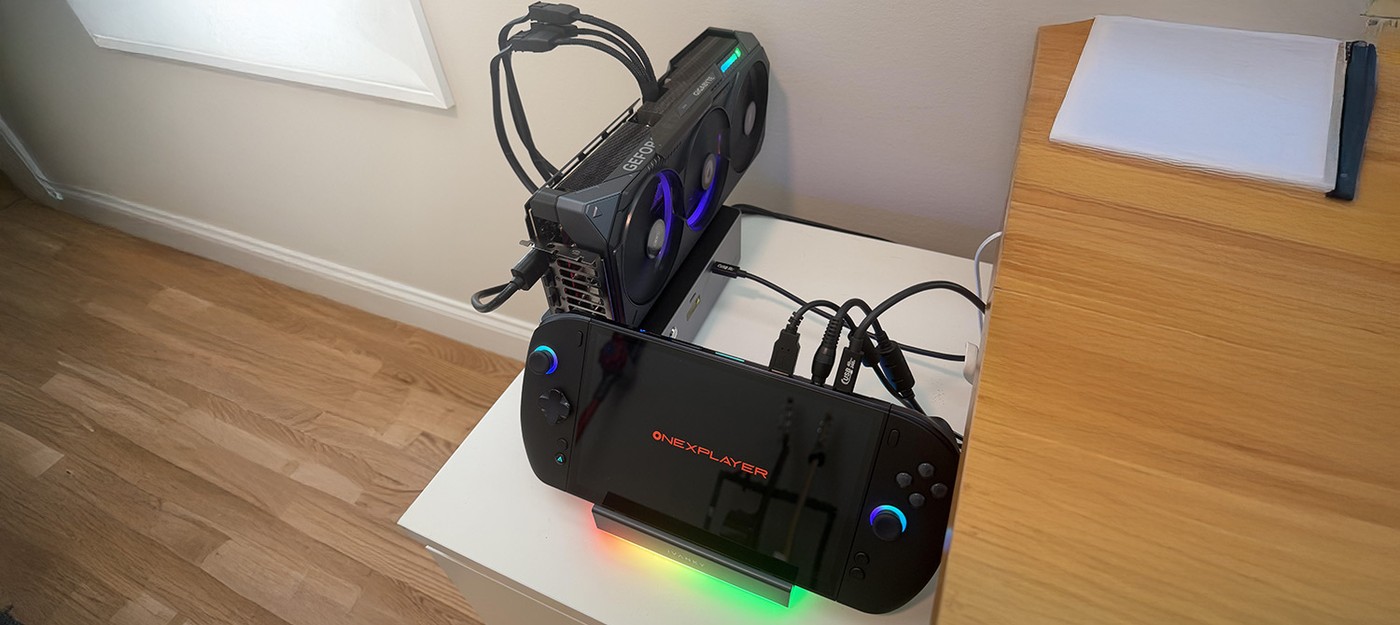 Owner of a handheld console connected an RTX 5080 to it and asked if it's time to build a proper PC