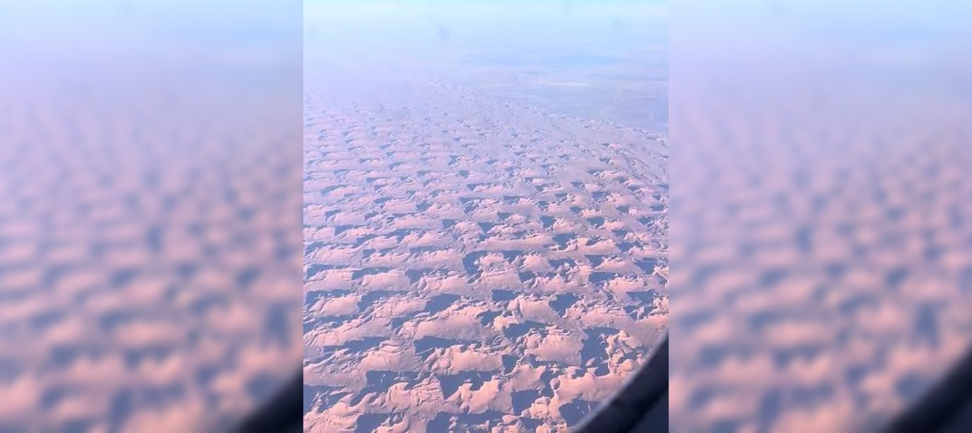Amazing video of a flight over the Sahara led to an analysis of dune geometry