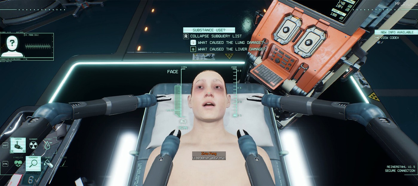 First 12 minutes of Malpraxis gameplay show medical horror aboard a doomed ship