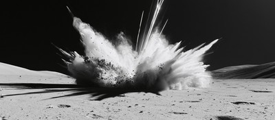 Korean probe Danuri took the first images of the Falcon 9 stage impact site on the Moon
