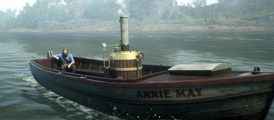 After almost 8 years, Red Dead Redemption 2 players discover there is a small steamboat in the game