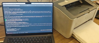 Developer used Claude to write a macOS driver and got an HP printer, designed only for Windows, to work