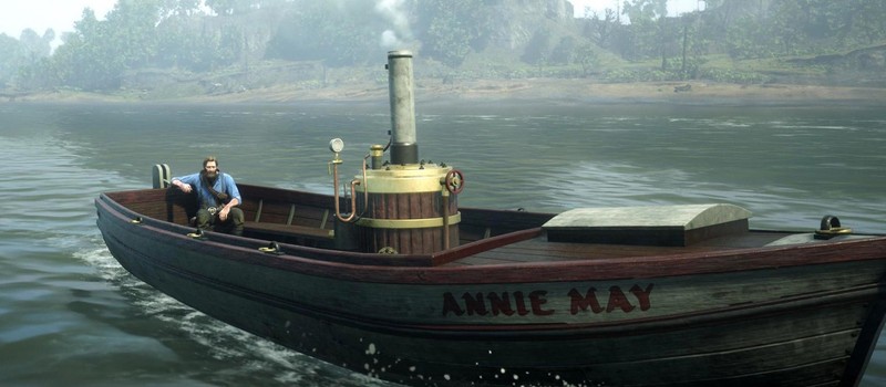 After almost 8 years, Red Dead Redemption 2 players discover there is a small steamboat in the game