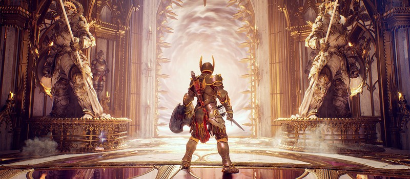 Crimson Moon puts you in the shoes of a human-angel hybrid battling hordes of monsters