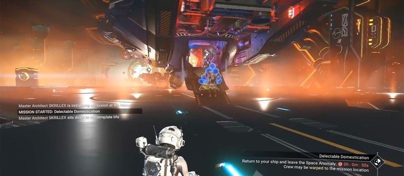 No Man's Sky player witnesses AFK character kidnapping right off the station