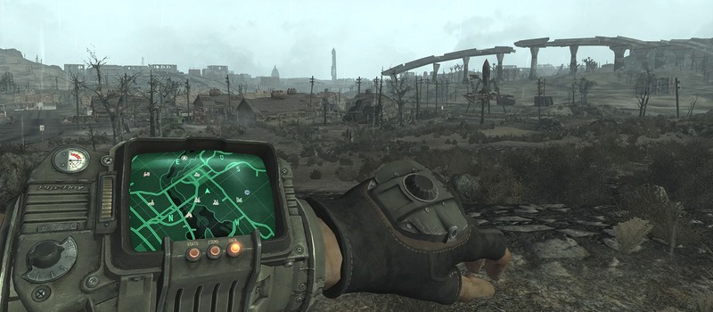Fallout: New Vegas mod adds real-time map directly to Pip-Boy screen