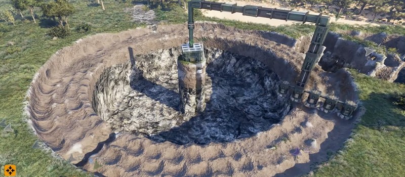Space Engineers 2 player created a giant automatic quarry that yields 560 thousand iron in three hours of work