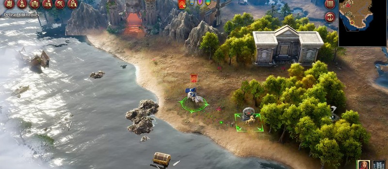 12 minutes of Heroes of Might and Magic 3 remake gameplay in 4K