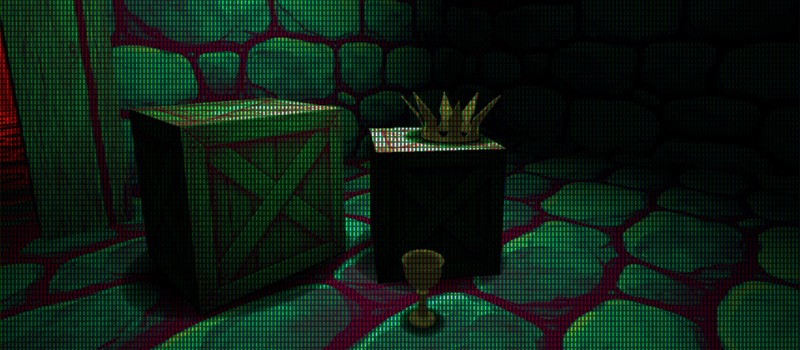 Artist creates custom game engine with CRT display simulation in 100 days