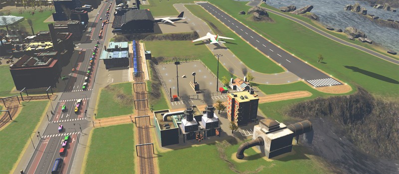 Cities Skylines player built the worst place to live – next to a crematorium, a waste incineration plant, a sewage outlet, and an airport