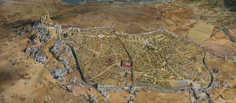 An artist spent 60 hours turning Whiterun from a village of 74 into a realistic city of 15,000