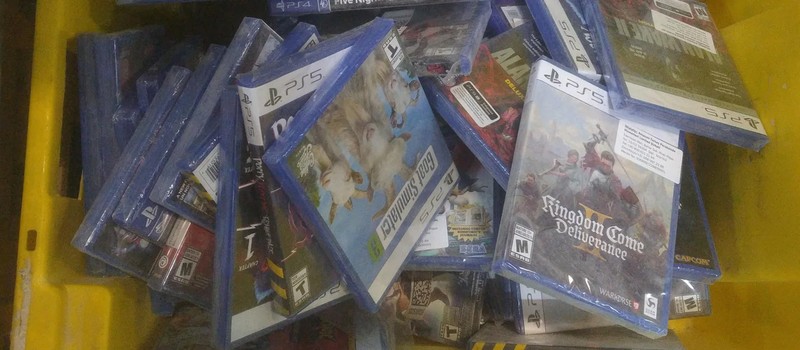 Amazon destroys hundreds of sealed PS5 discs because nobody is buying them
