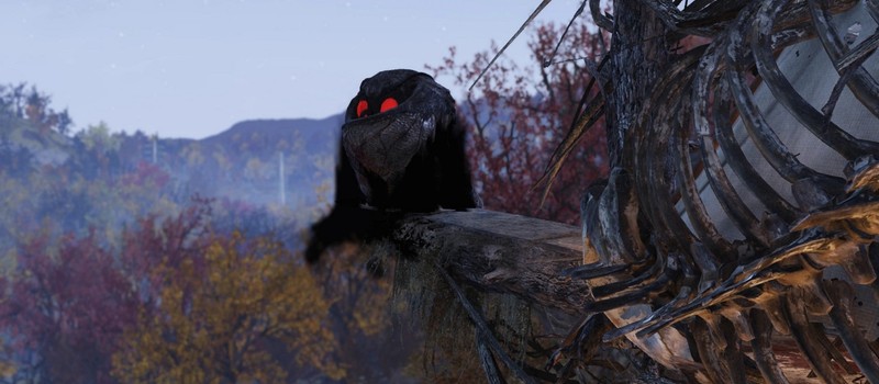 A gamer visited the real Mothman statue in Point Pleasant, and three years later reached it in Fallout 76 as well