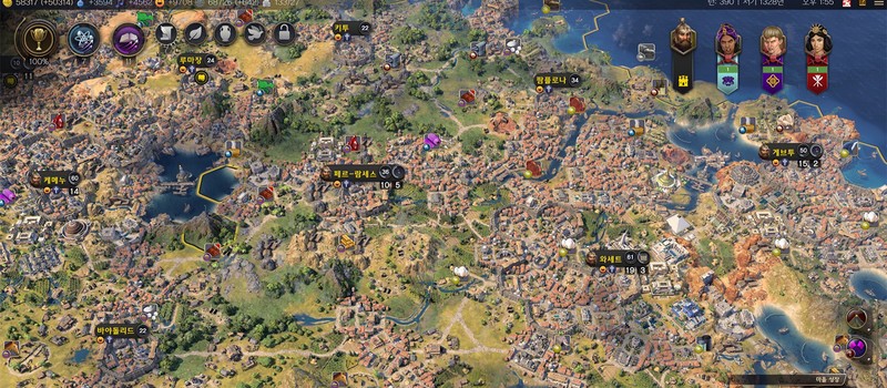 Civilization 7 player builds every Wonder and generates 50,000 gold per turn