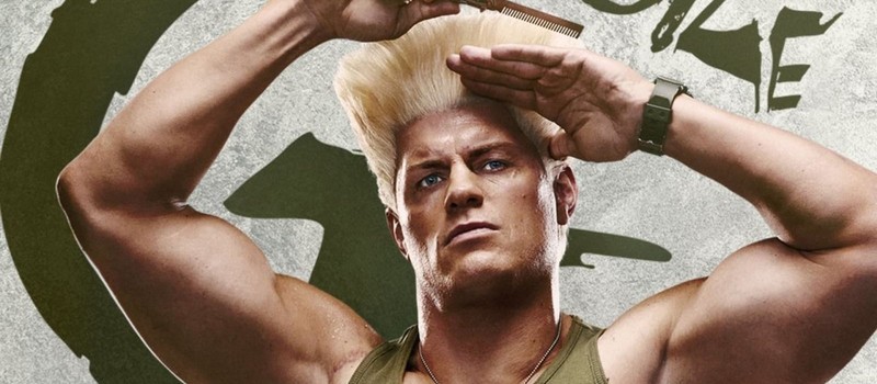 A popcorn bucket shaped like Guile's hairstyle from Street Fighter can be worn on your head
