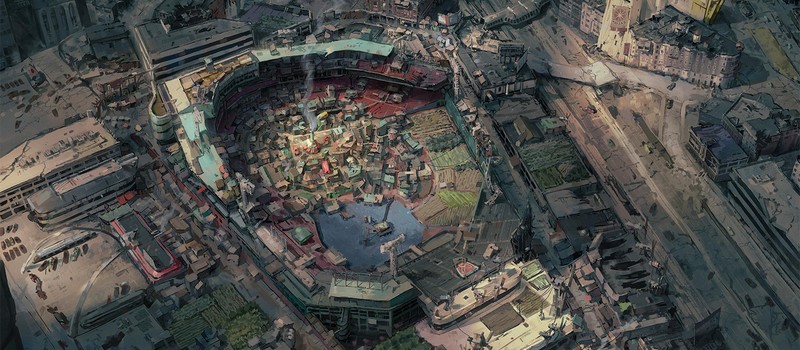 Artist reimagines Diamond City from Fallout 4 in realistic scale with developed surrounding streets