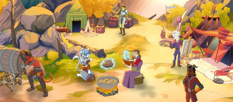 Larian released chill beats Baldur's Gate 3 animation packed with mod and meme references