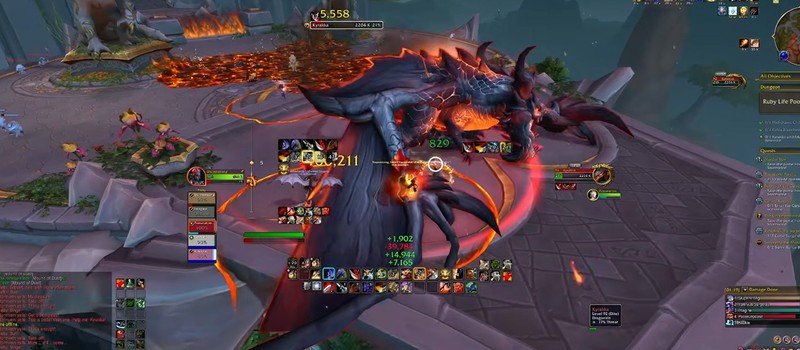 World of Warcraft players report that characters continue to fight bosses even after disconnecting from the server