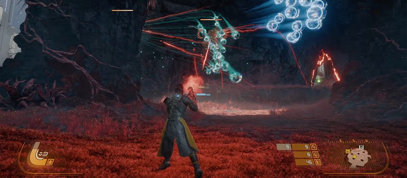 Housemarque reveals new Saros gameplay with eclipse system and biome teleportation