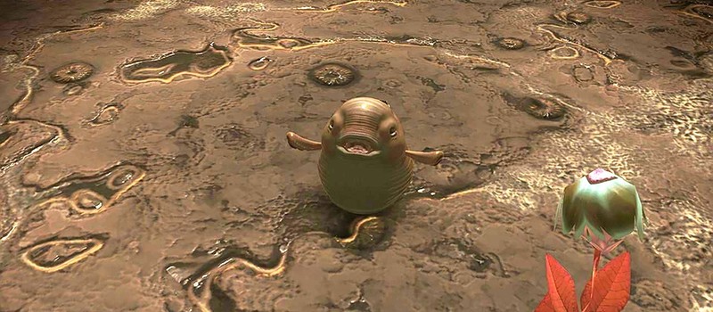 No Man's Sky player discovers adorably small blob creature that grows into ship-sized giant