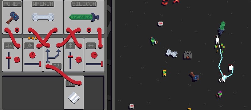 Roguelike Wireworks challenges players to defend their base using modular boards and wire management