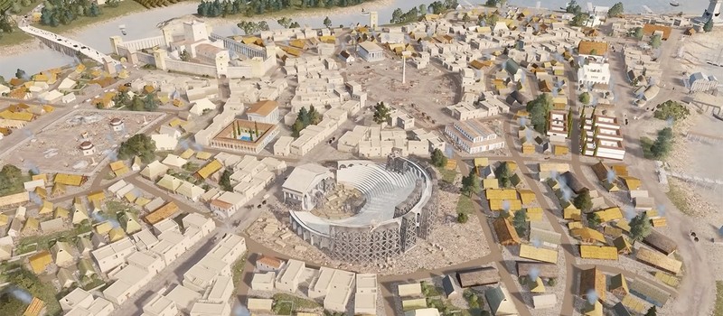 YouTuber builds ancient city in Cities Skylines and plans to evolve it through millennia to modern day